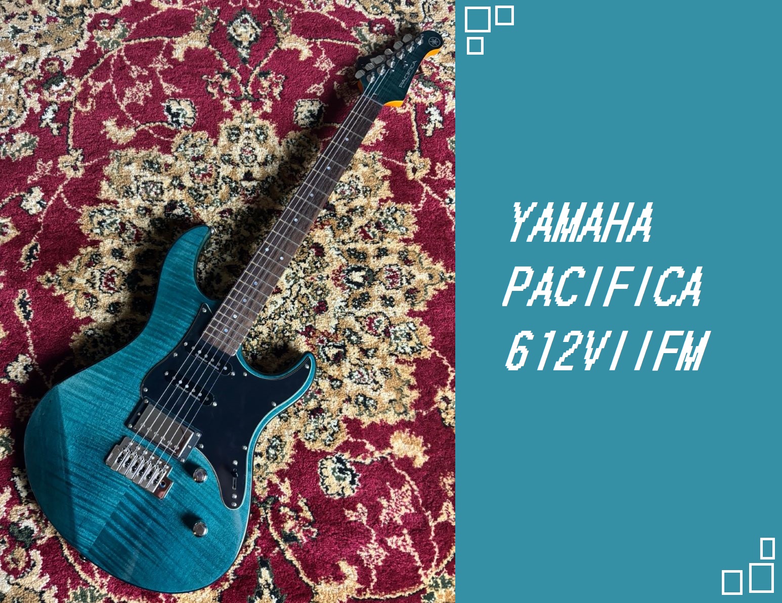 YAMAHA】PACIFICA612VIIFM IDB エレキギター 大分店に入荷致しました！【パシフィカ】｜島村楽器 パークプレイス大分店