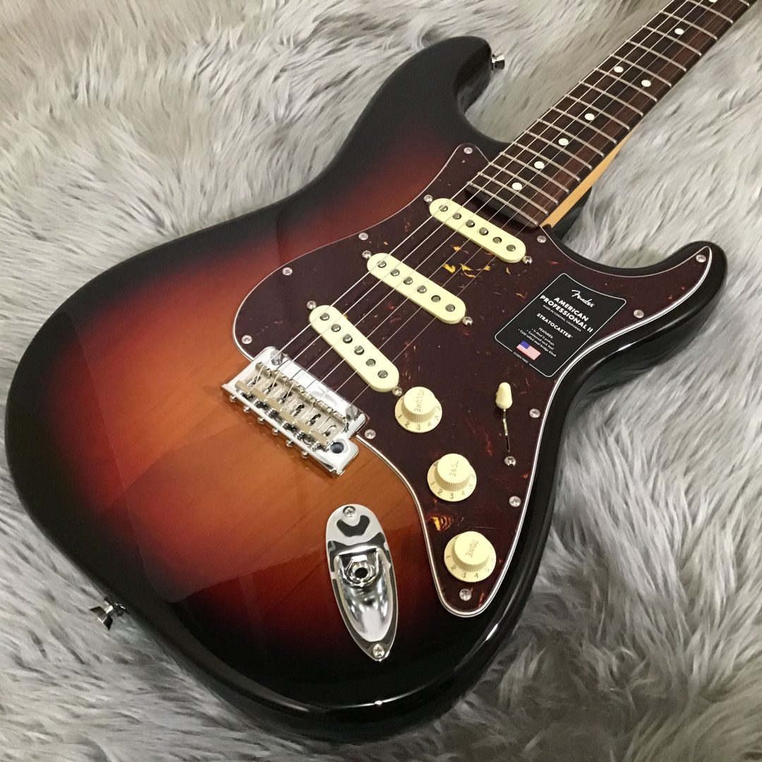 Fender American Professional II Stratocaster RW 3色入荷しました