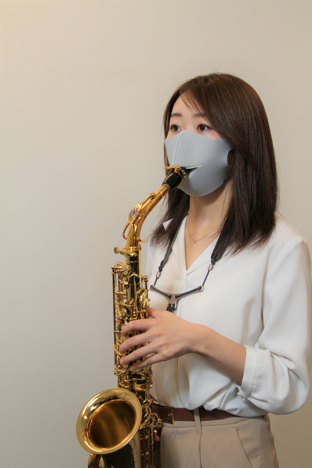 島村楽器 x シリカクリン ® 管楽器用マスク【飛沫の拡散防止効果の検証動画あり】