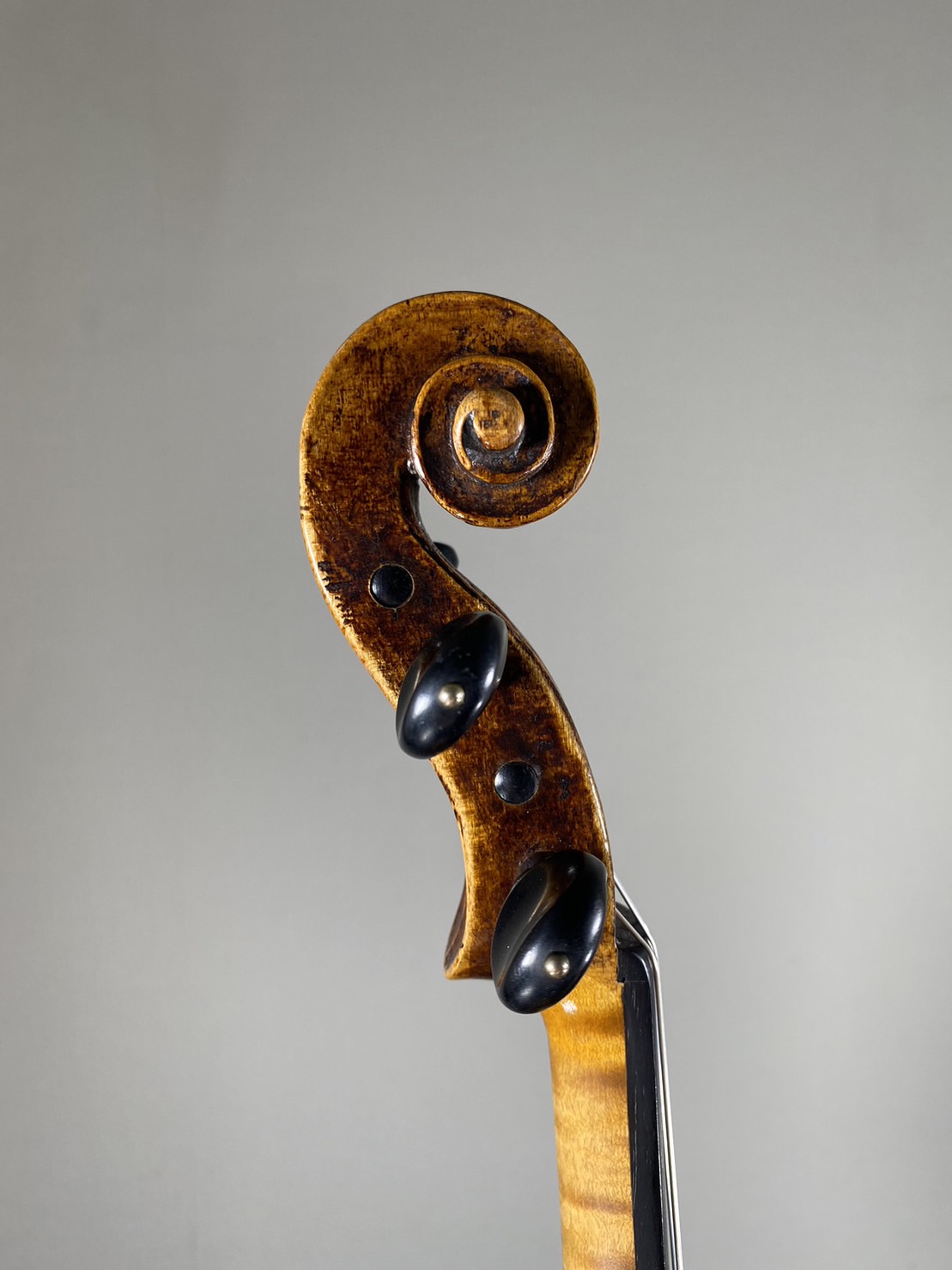 Old German Violin “L.Wachter”, Germany – Füssen, 1807 オールド 