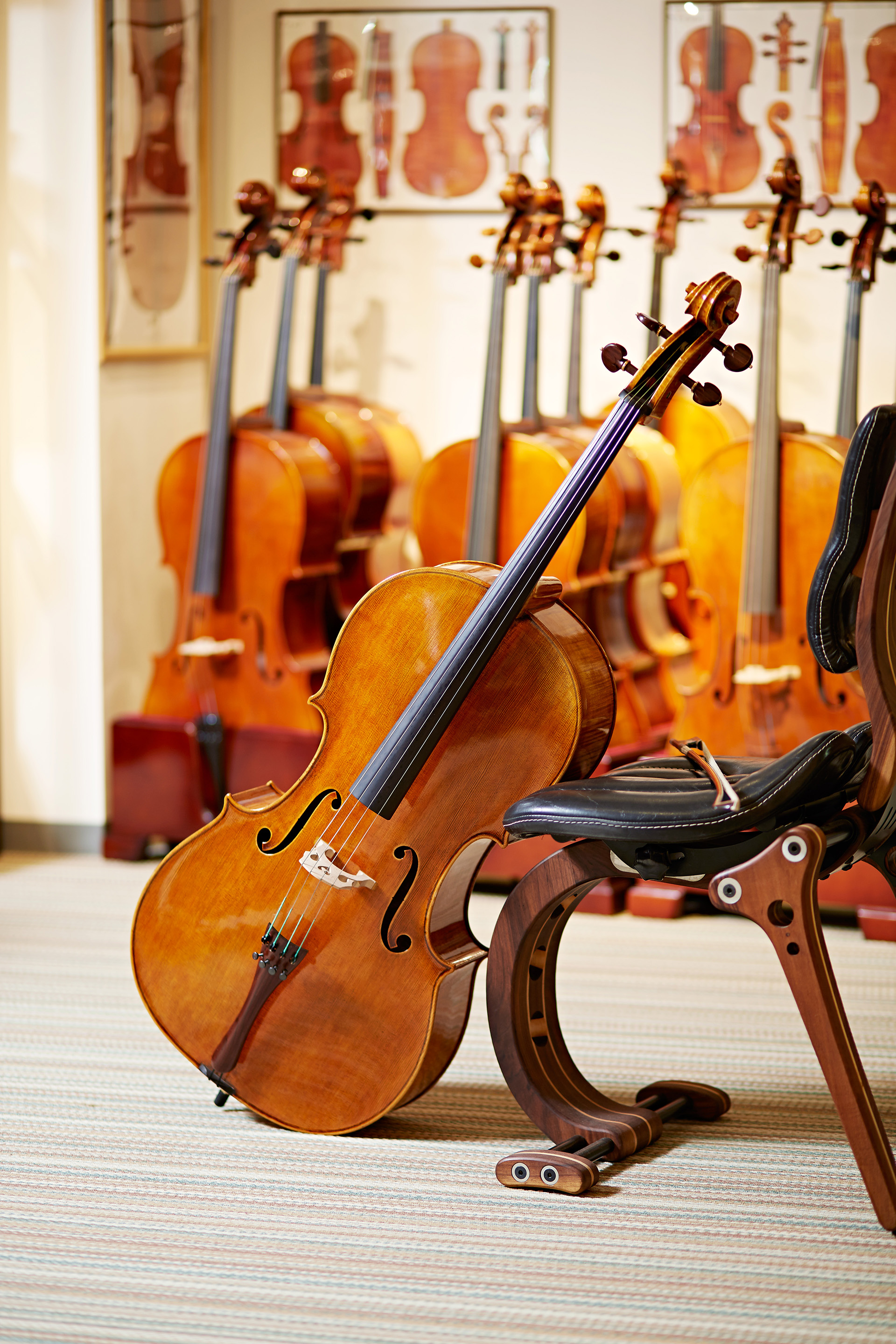 チェロ＆チェロ弓 展示楽器一覧 Violoncellos & Cello Bows Stock List 