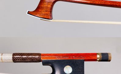 ＜Violin Bow＞Pierre Guillaume, Belgium – Bruxelles, 2024　ヴァイオリン弓　ピエール・ギオーム　金黒檀