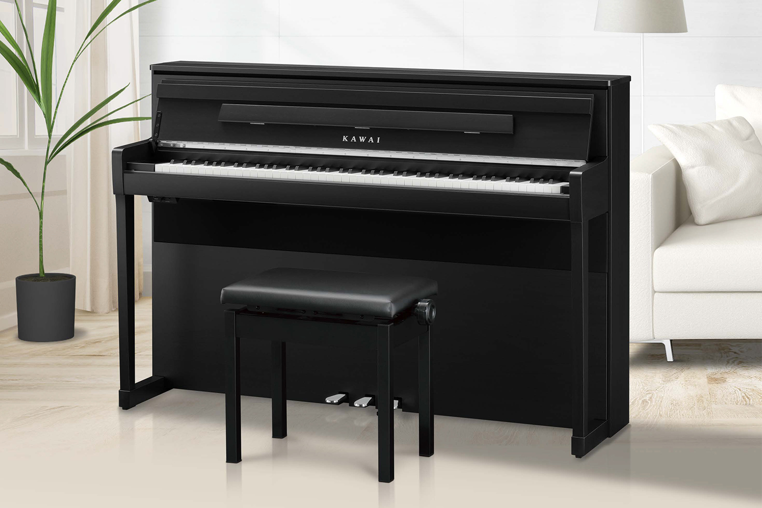 リユース品 KAWAI 電子ピアノ 88鍵 木製鍵盤 CA4900GP - 鍵盤楽器、ピアノ
