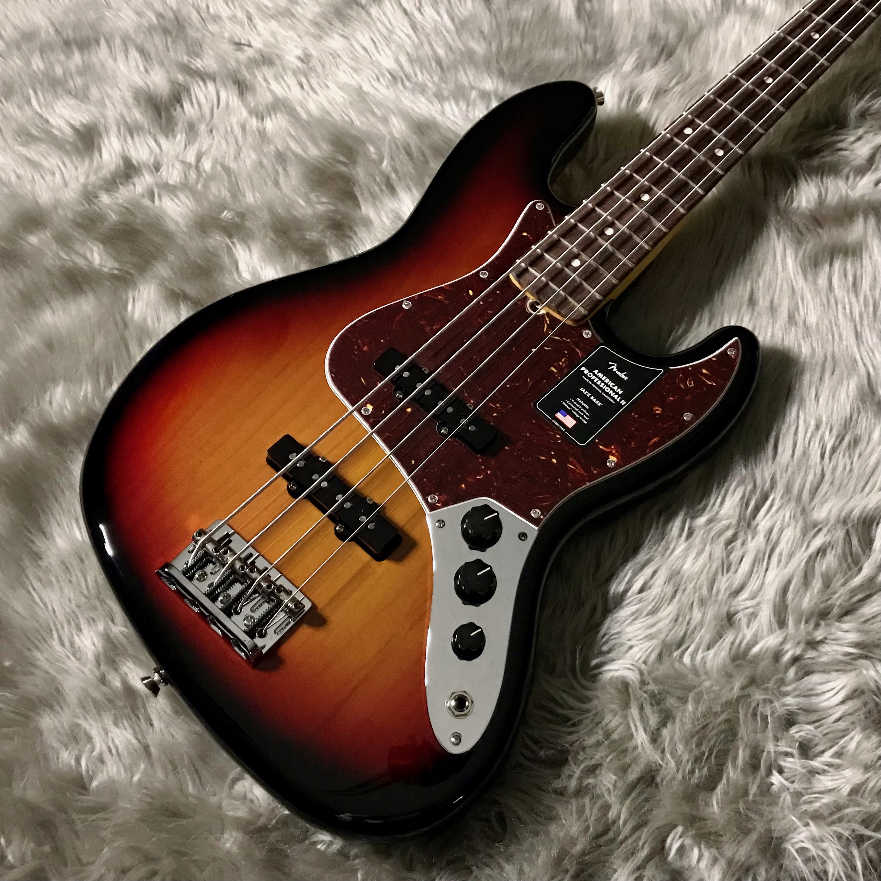 Fender American Pro エレキベース Jazz Bass 黒