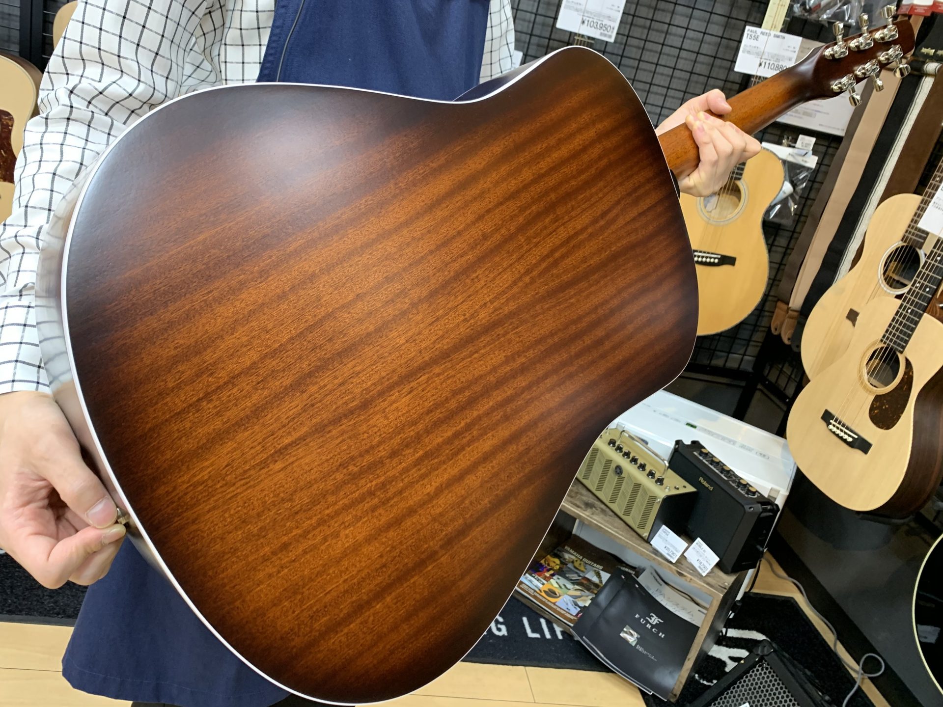 トップ単板!!seagull sm6 スプルース アコースティックギター - ギター