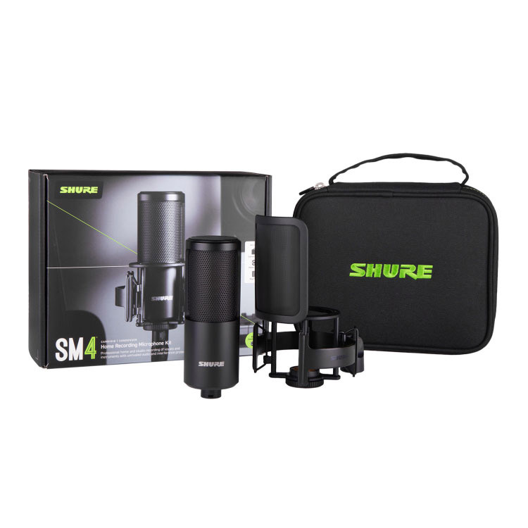 新商品】SHURE SM4 Home Recording Microphone Kit【展示機あり】｜島村楽器 ららぽーと新三郷店