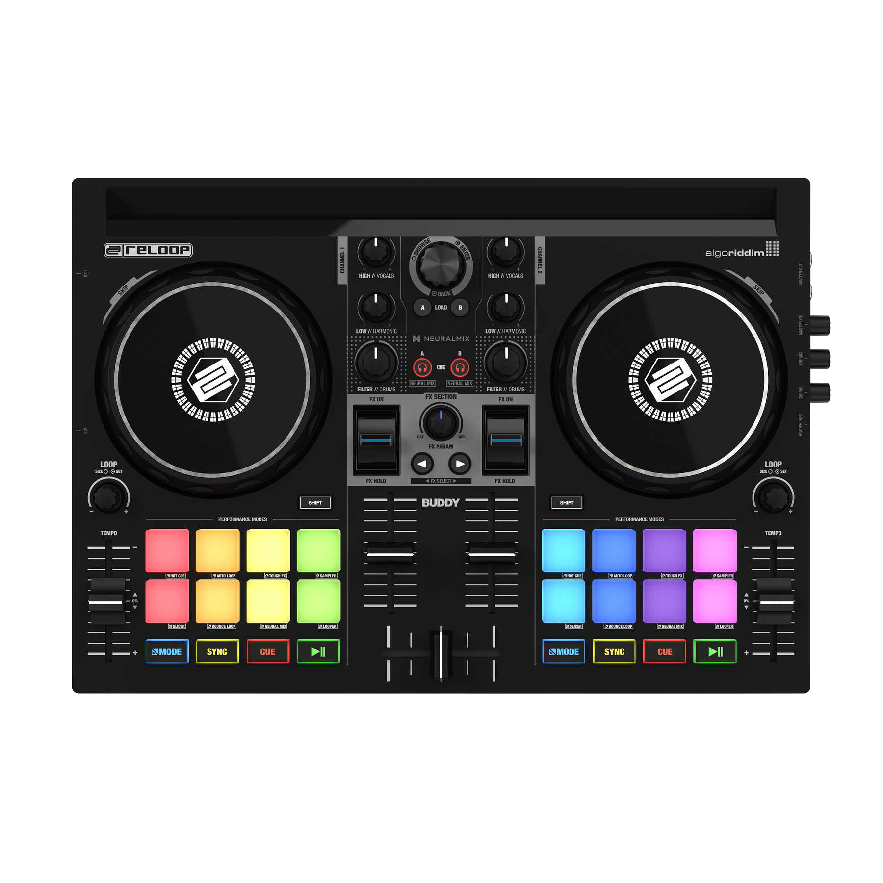 入荷情報】Reloop BUDDY コンパクト2デッキ DJAY コントローラー【展示機あり】｜島村楽器 ららぽーと新三郷店