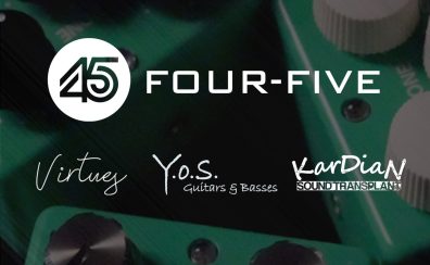 TS808 Four-Five/「Y.O.S.ギター工房」「KarDiaN」「Virtues」3社によるMODプロジェクト