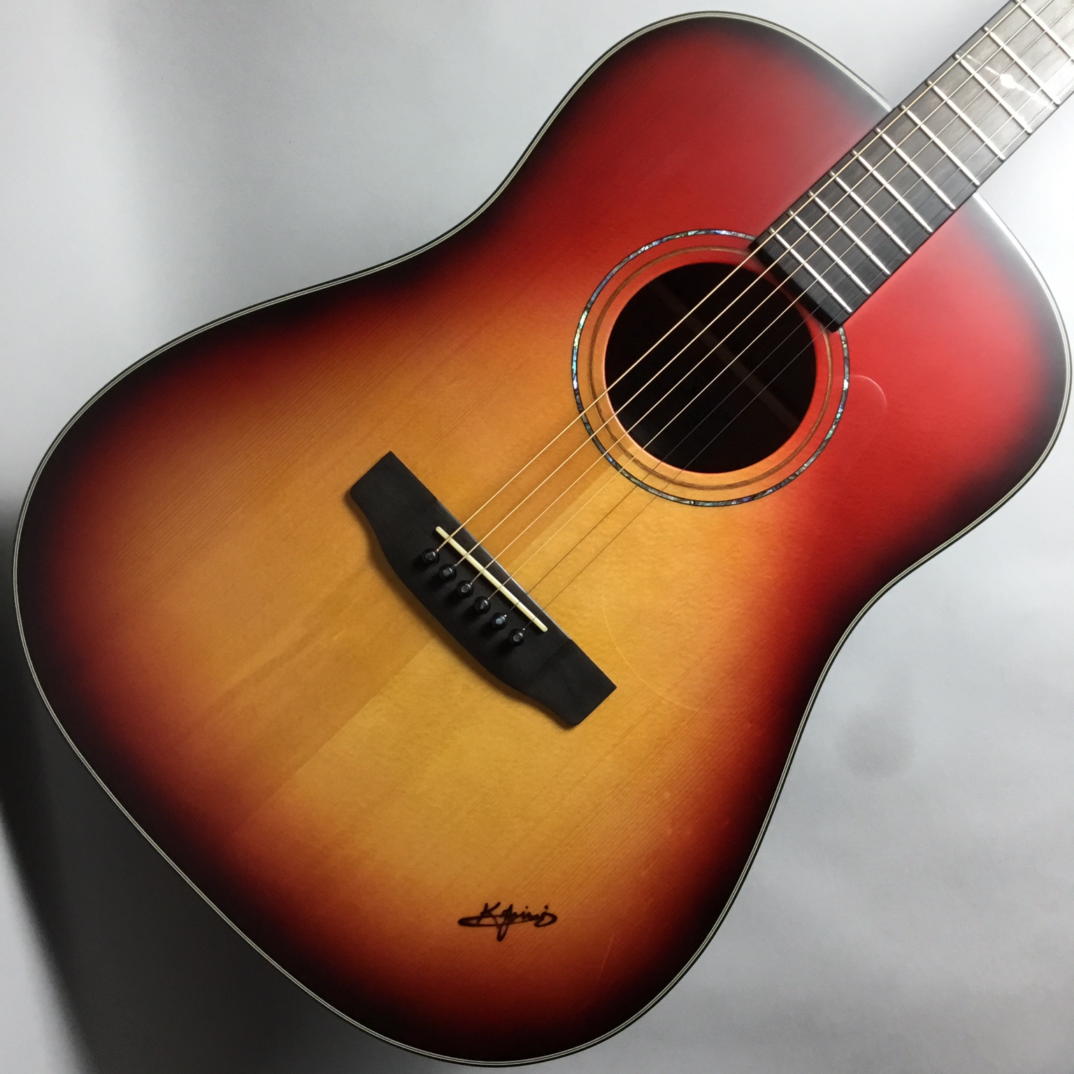 ギター入荷速報！】K.Yairi (K.ヤイリ) LO-65RB (Red Burst) WEB購入