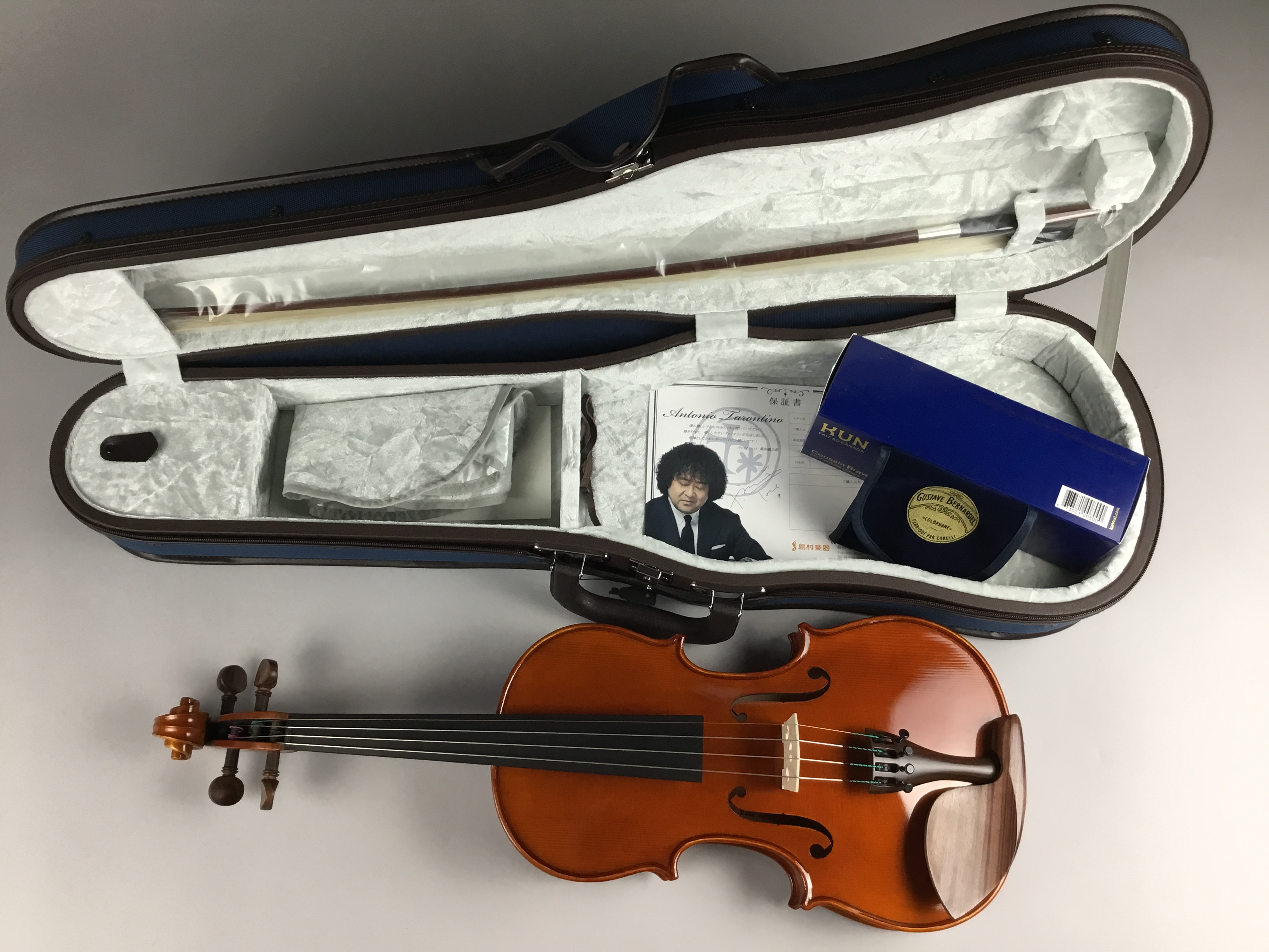 4/4バイオリン用カーボン弓 Studio Fiumebianca-