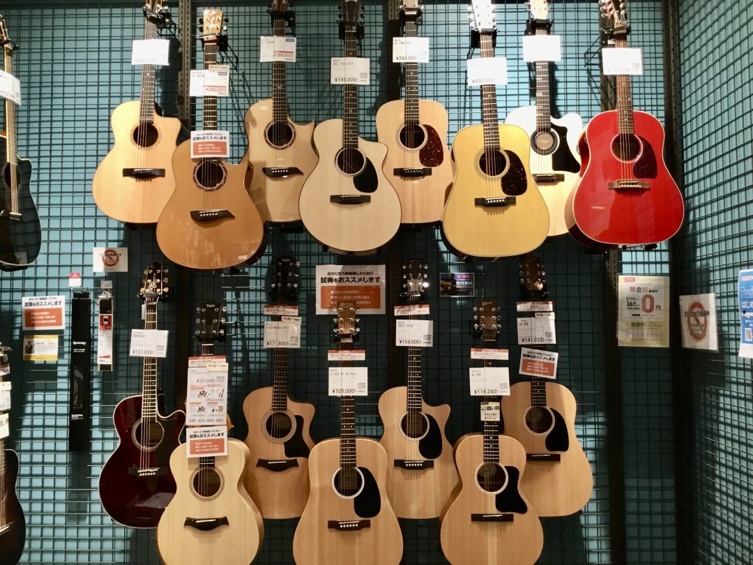 アコースティックギター大量入荷！｜島村楽器 THE OUTLETS HIROSHIMA店