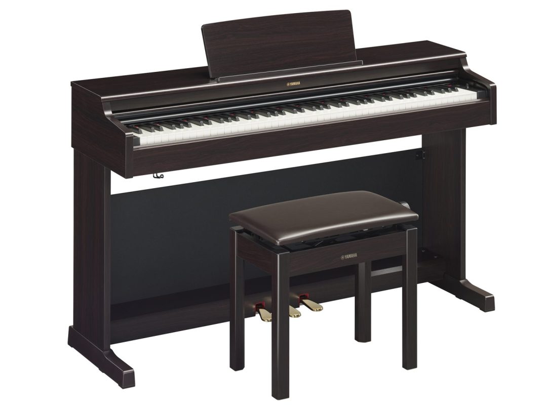 2014年 YAMAHA 電子ピアノ YDP-162 88鍵 3本ペダル イス付 - 鍵盤楽器 