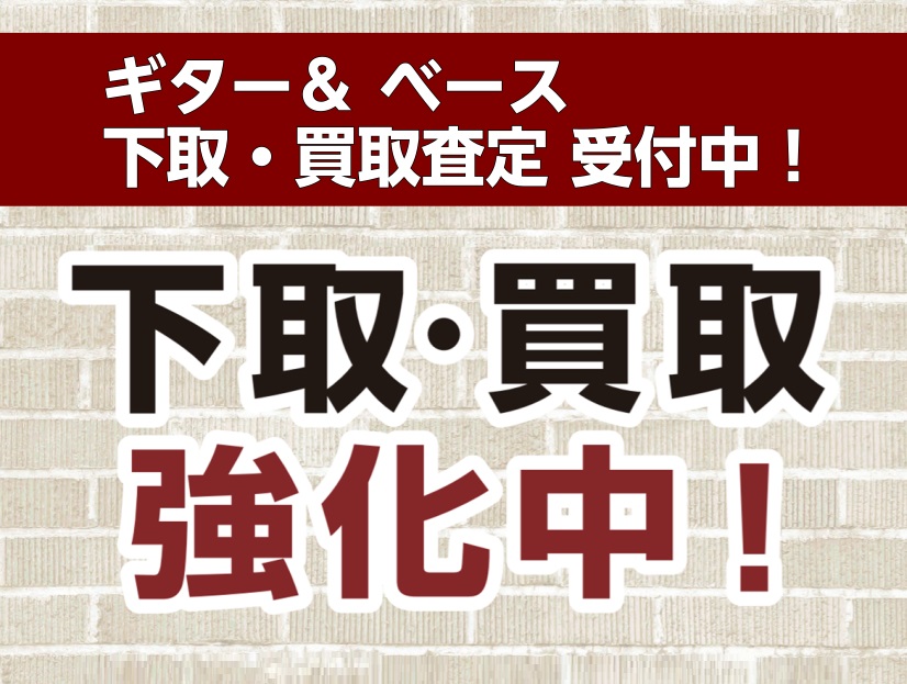 中古買取下取り強化中！｜島村楽器 イオンモール豊川店