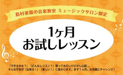 【1ヶ月お試し】大人のピアノレッスンご紹介