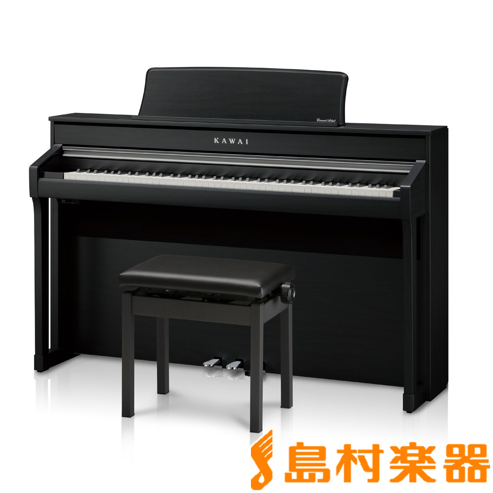 展示中 新品電子ピアノ カワイCA98 木製鍵盤電子ピアノ最高峰 - 鍵盤 