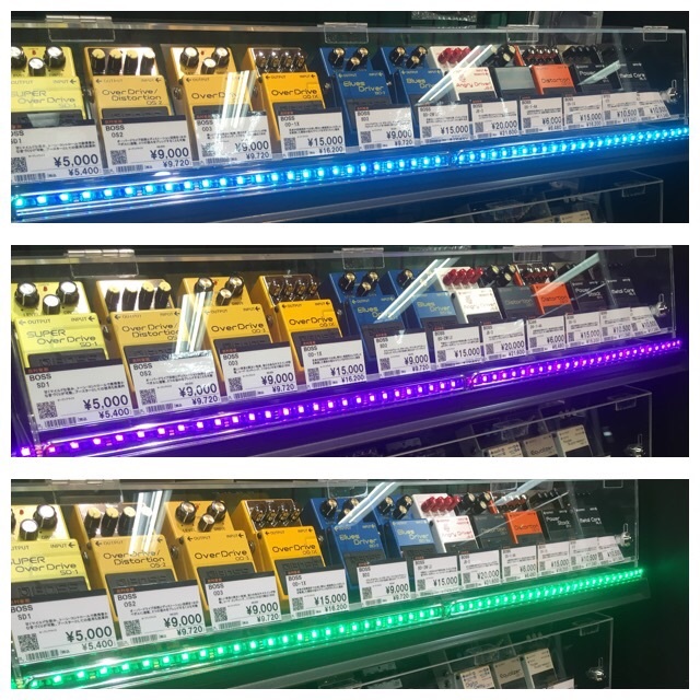 エフェクターボードにLED照明のススメ！RGB-TRIO-43｜島村楽器 イオン